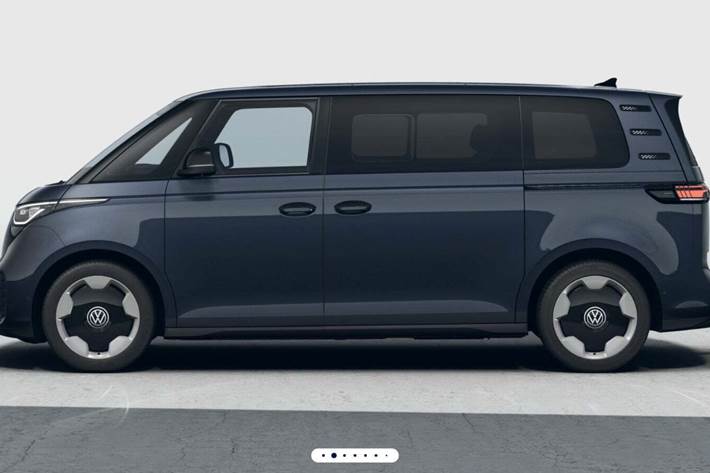 Blå VW ID.Buzz fra 2026