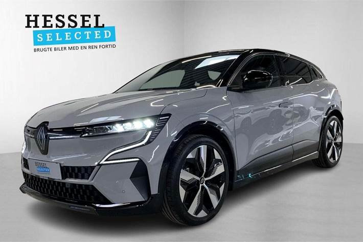 Grå Renault Megane E-Tech fra 2023