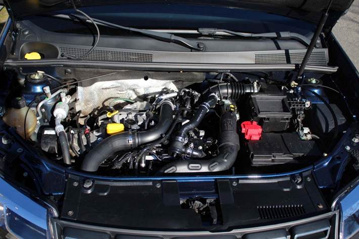 Blå Dacia Logan Stepway fra 2018