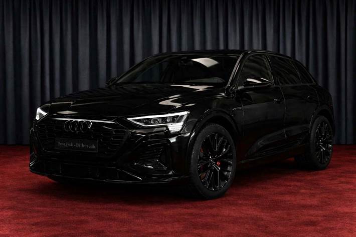 Sort Audi Q8 e-tron fra 2024