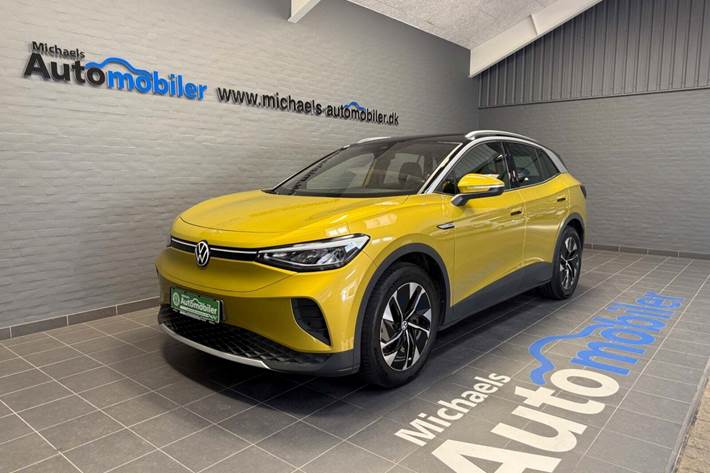Gul VW ID.4 fra 2021