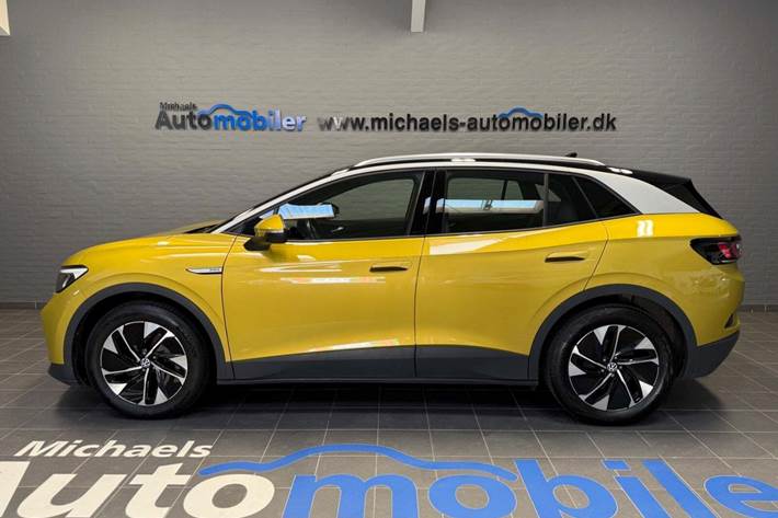 Gul VW ID.4 fra 2021