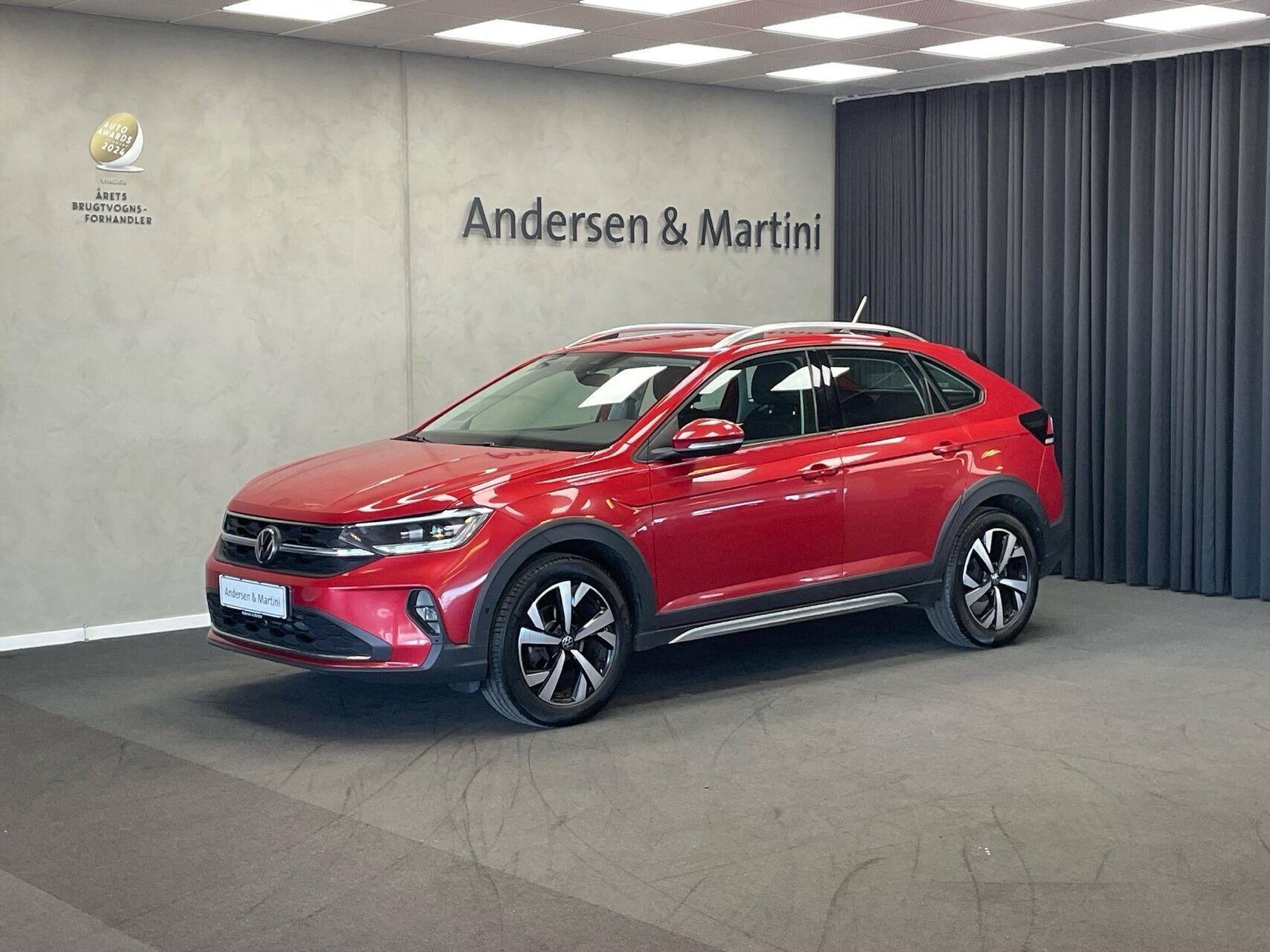 Rød VW Taigo fra 2022