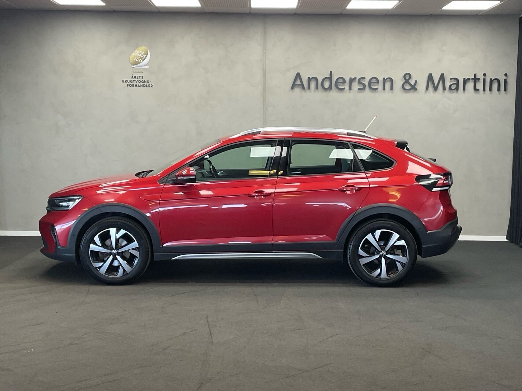 Rød VW Taigo fra 2022