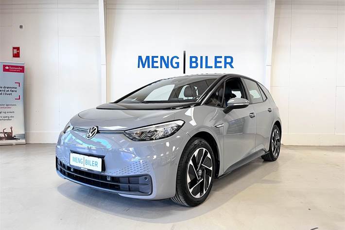 Grå VW ID.3 fra 2022