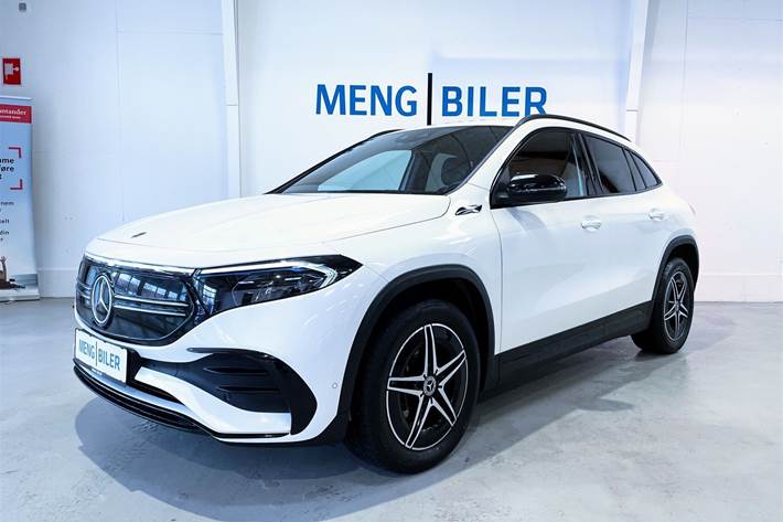 Hvid Mercedes EQA 250 fra 2022