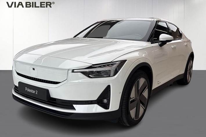 Hvid Polestar 2 fra 2025