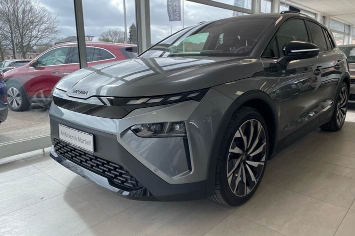 Grå Skoda Elroq fra 2026