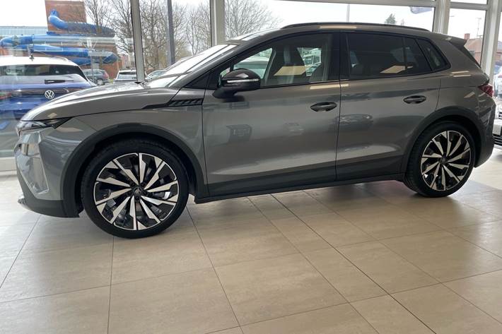 Grå Skoda Elroq fra 2026