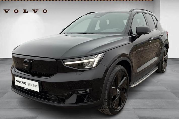 Sort Volvo EX40 fra 2024