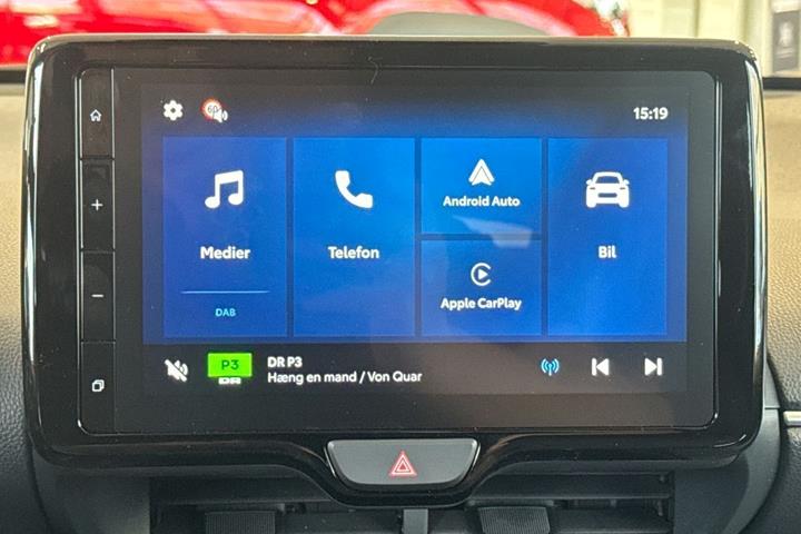 Grå Toyota Yaris fra 2026