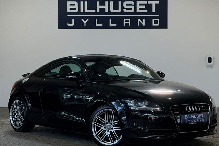 Sort Audi TT fra 2007