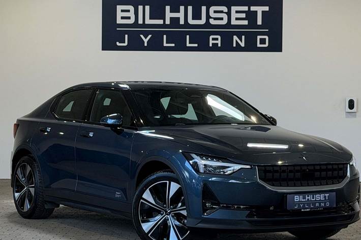 Blå Polestar 2 fra 2023