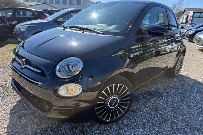 Sort Fiat 500 fra 2020