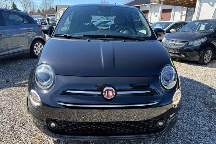 Sort Fiat 500 fra 2020