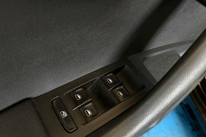 Grøn Skoda Octavia fra 2015