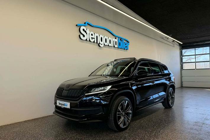 Sort Skoda Kodiaq fra 2021