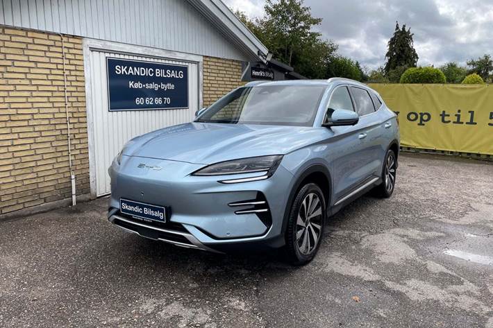 Blå BYD Seal U fra 2024 set udefra