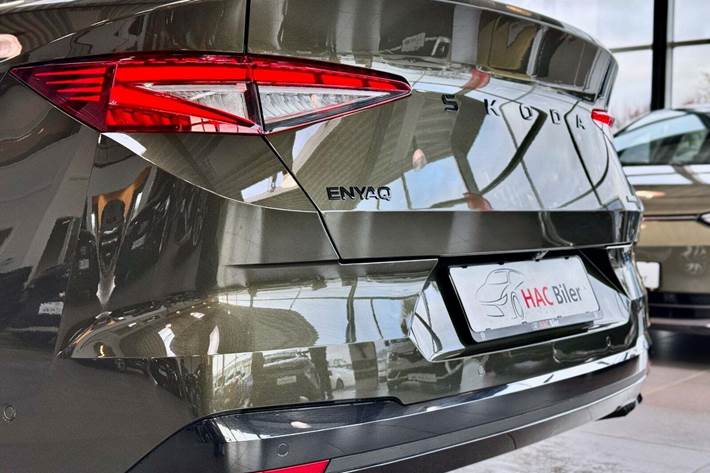 Grøn Skoda Enyaq fra 2026