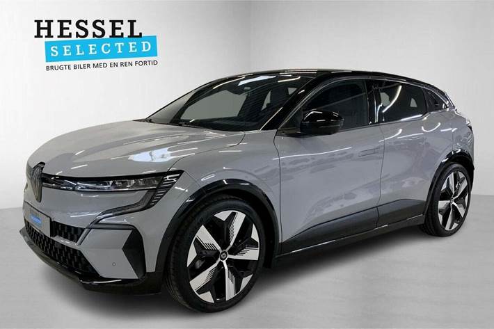 Grå Renault Megane E-Tech fra 2023