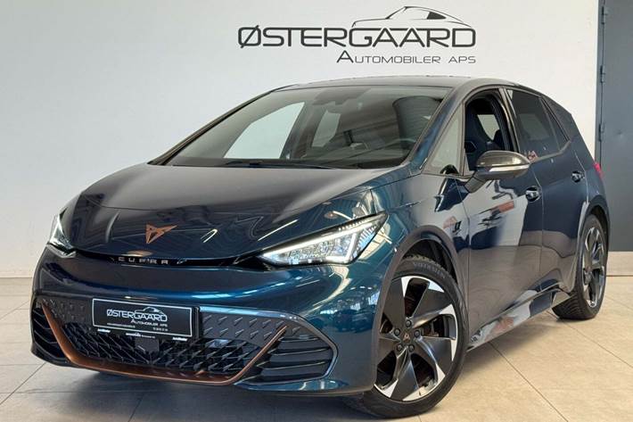 Blå Cupra Born fra 2023