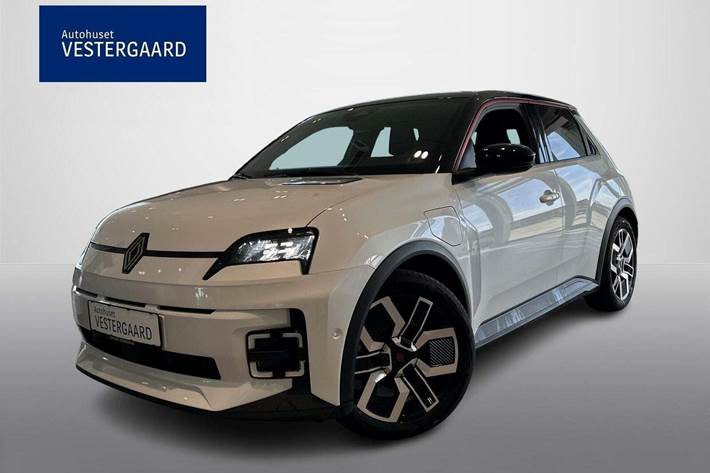 Hvid Renault 5 E-Tech fra 2025