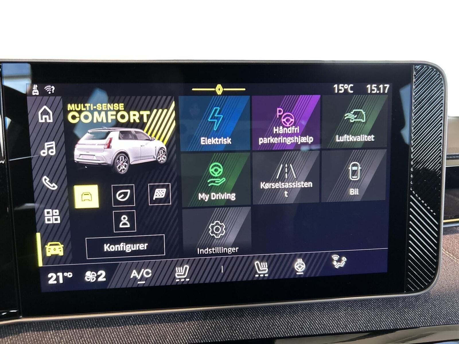 Hvid Renault 5 E-Tech fra 2025