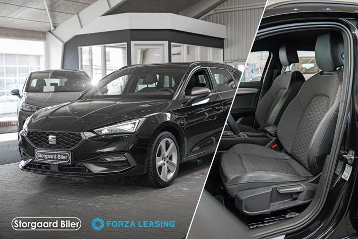 Grå Seat Leon fra 2021