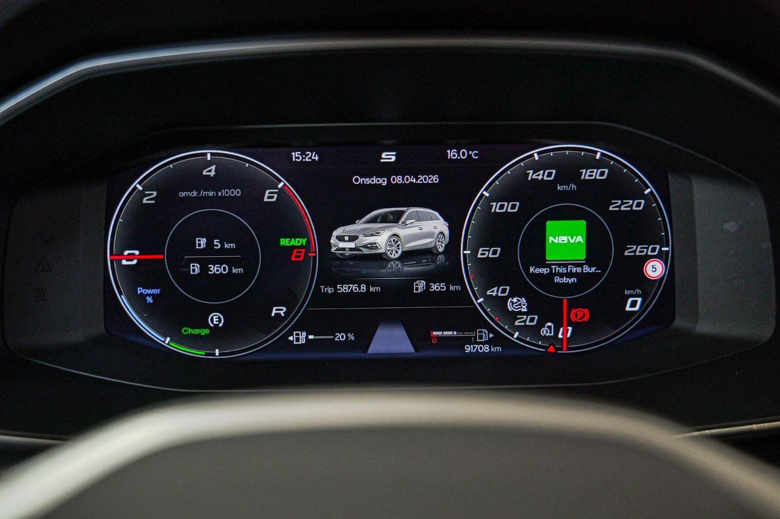 Grå Seat Leon fra 2021