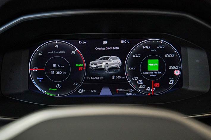 Grå Seat Leon fra 2021