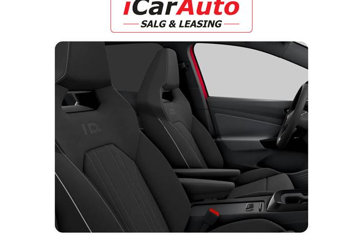 Rød VW ID.4 fra 2023