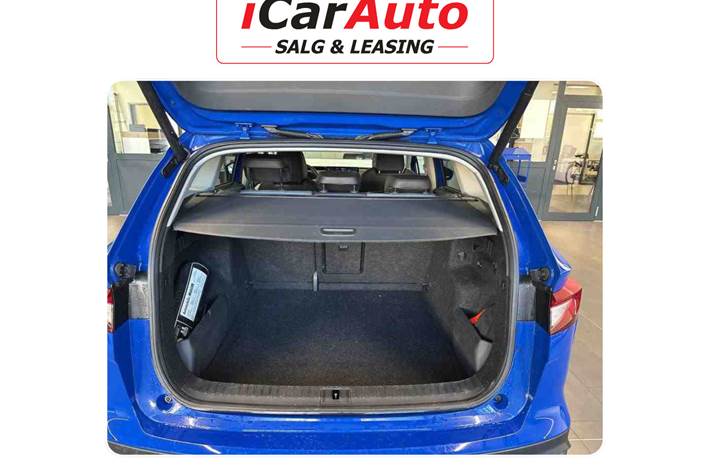 Blå Skoda Enyaq fra 2022