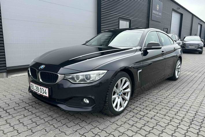 Sort BMW 428i fra 2015