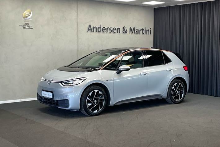 Sølv VW ID.3 fra 2020