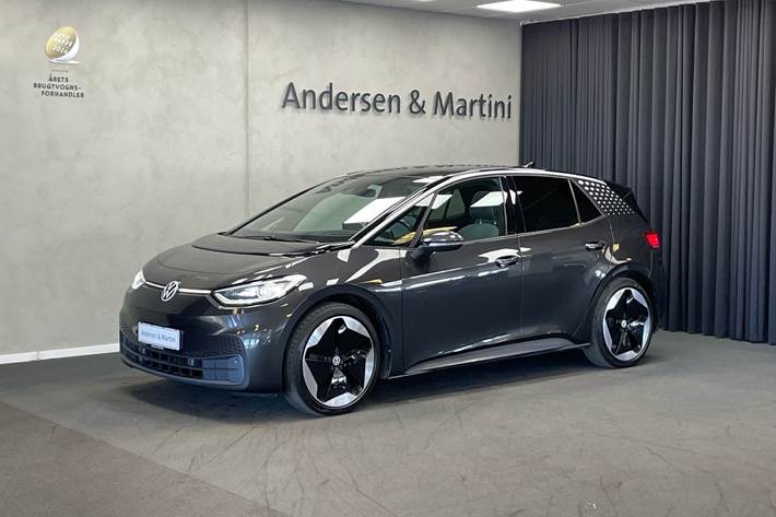 Grå VW ID.3 fra 2020