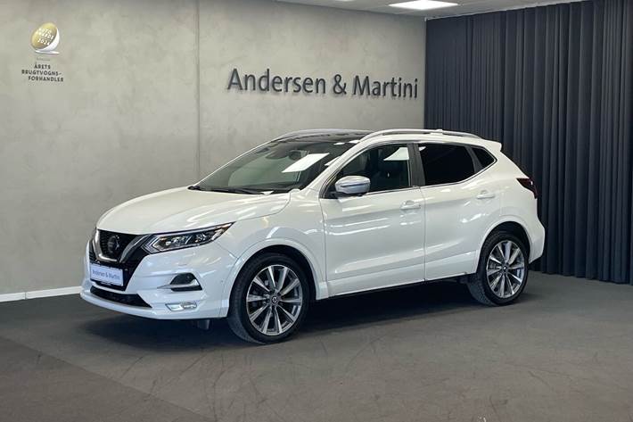 Hvid Nissan Qashqai fra 2019