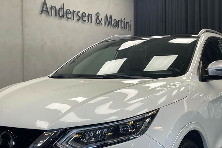 Hvid Nissan Qashqai fra 2019