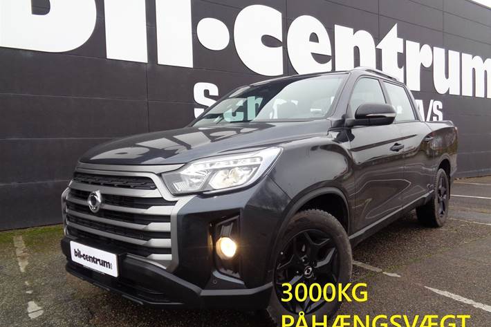 Sort KGM Musso Grand fra 2023