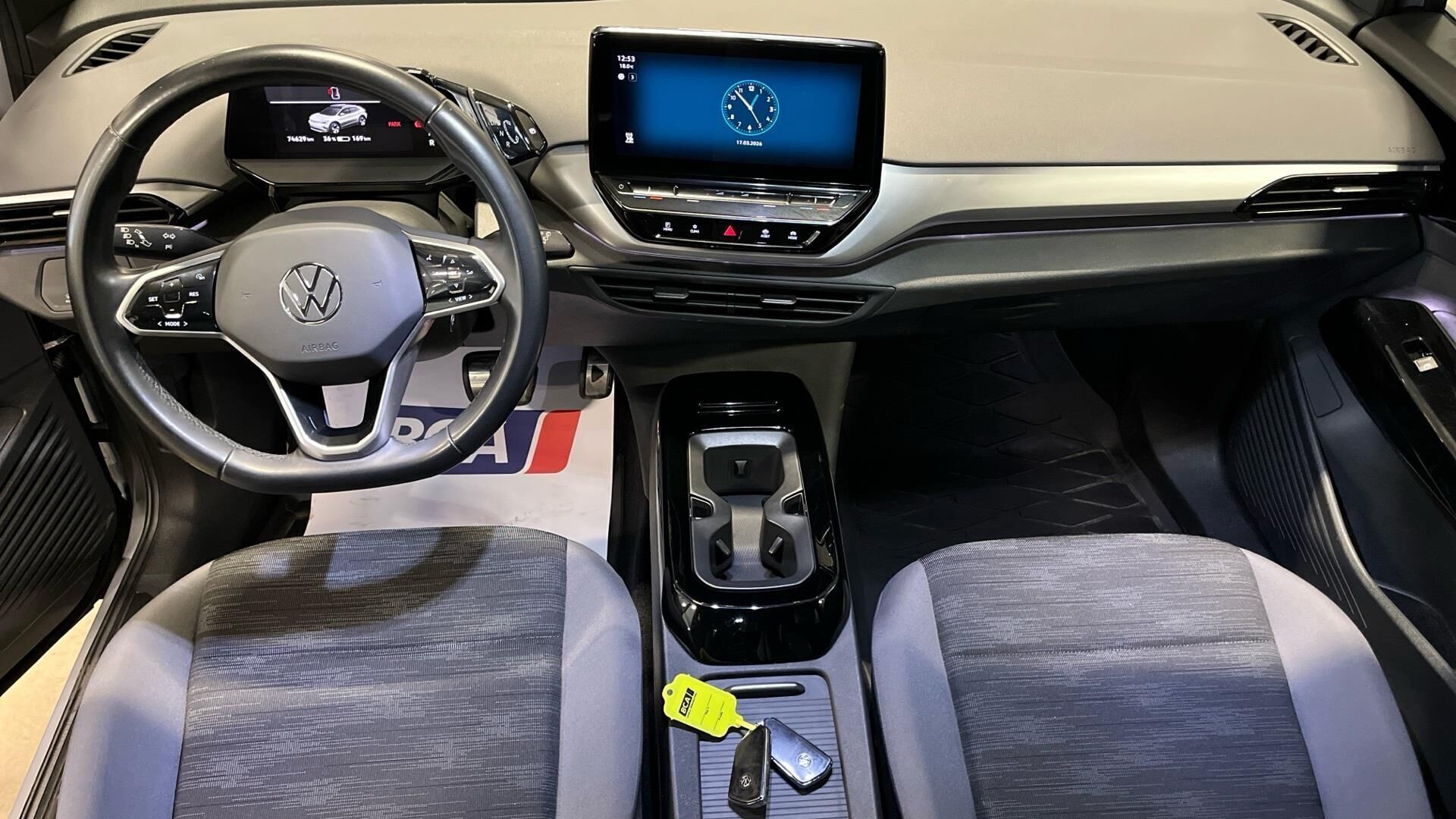 Grå VW ID.4 fra 2023