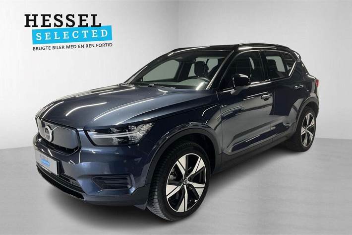 Blå Volvo XC40 fra 2022