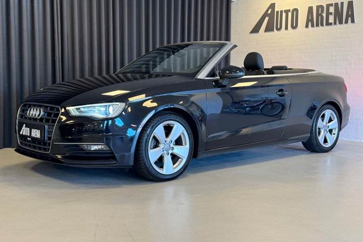 Sort Audi A3 fra 2014