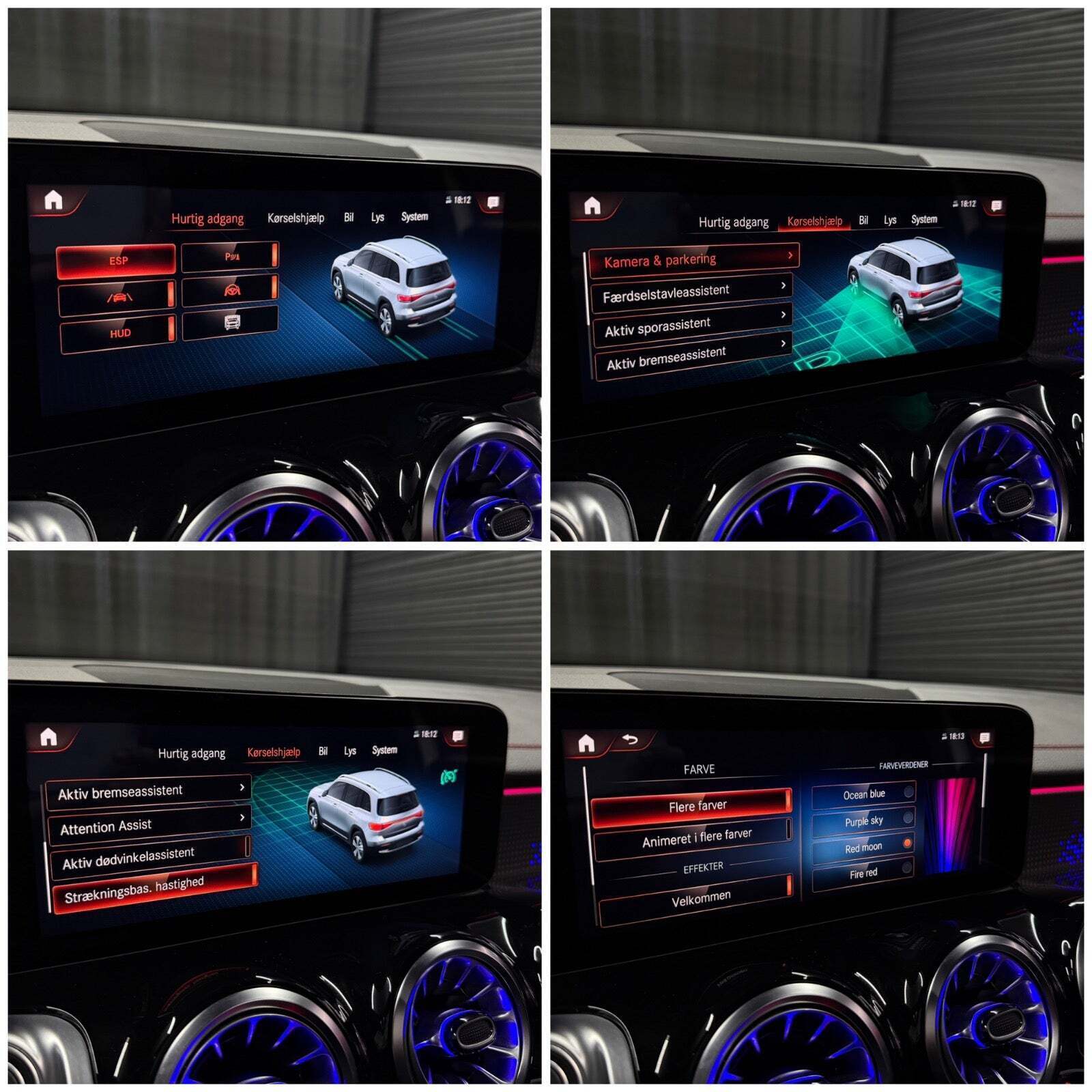 Hvid Mercedes EQB300 fra 2022