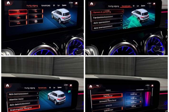 Hvid Mercedes EQB300 fra 2022