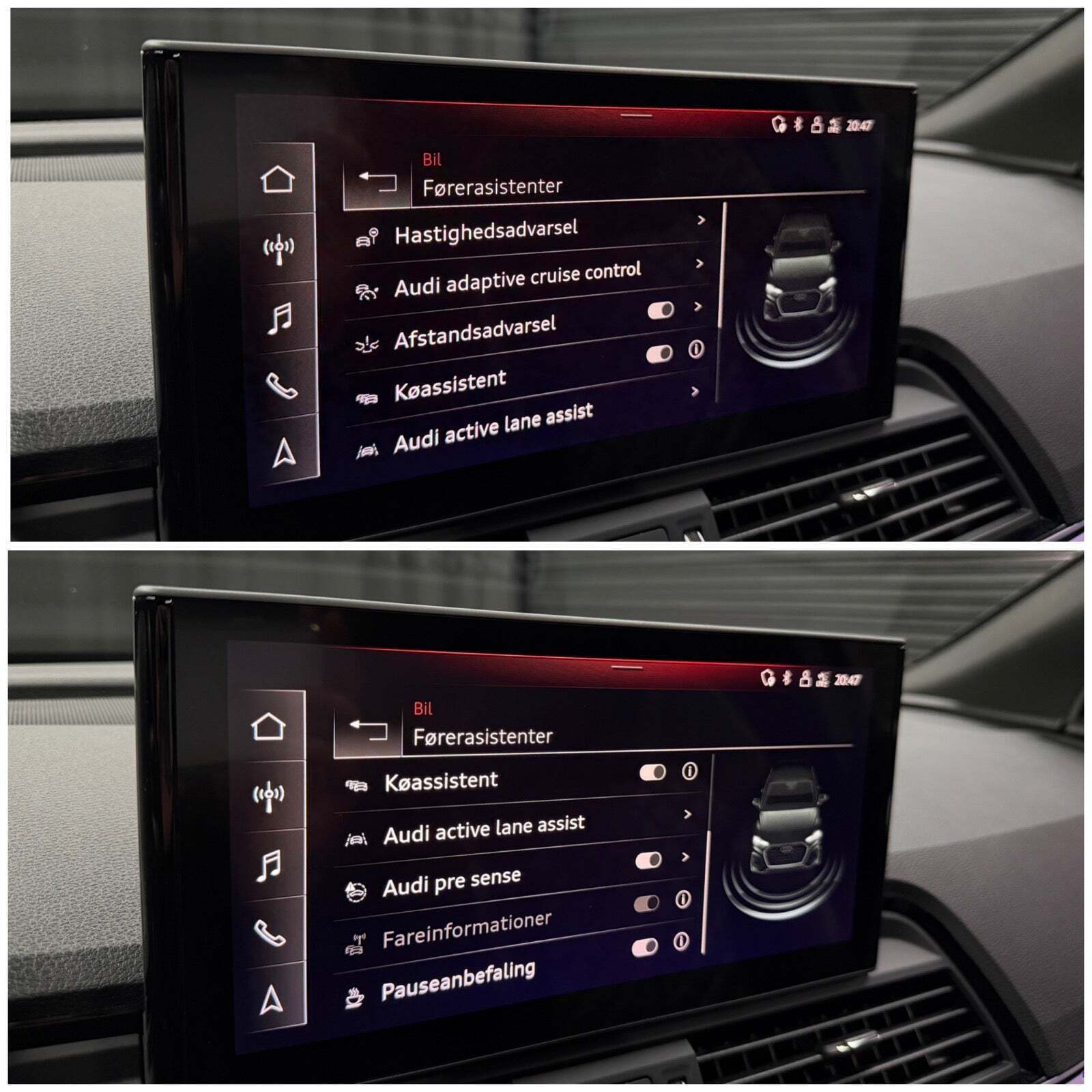 Sort Audi Q5 fra 2021