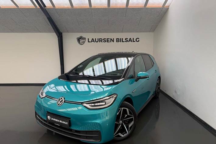 Grøn VW ID.3 fra 2021