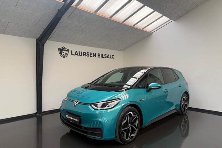 Grøn VW ID.3 fra 2021