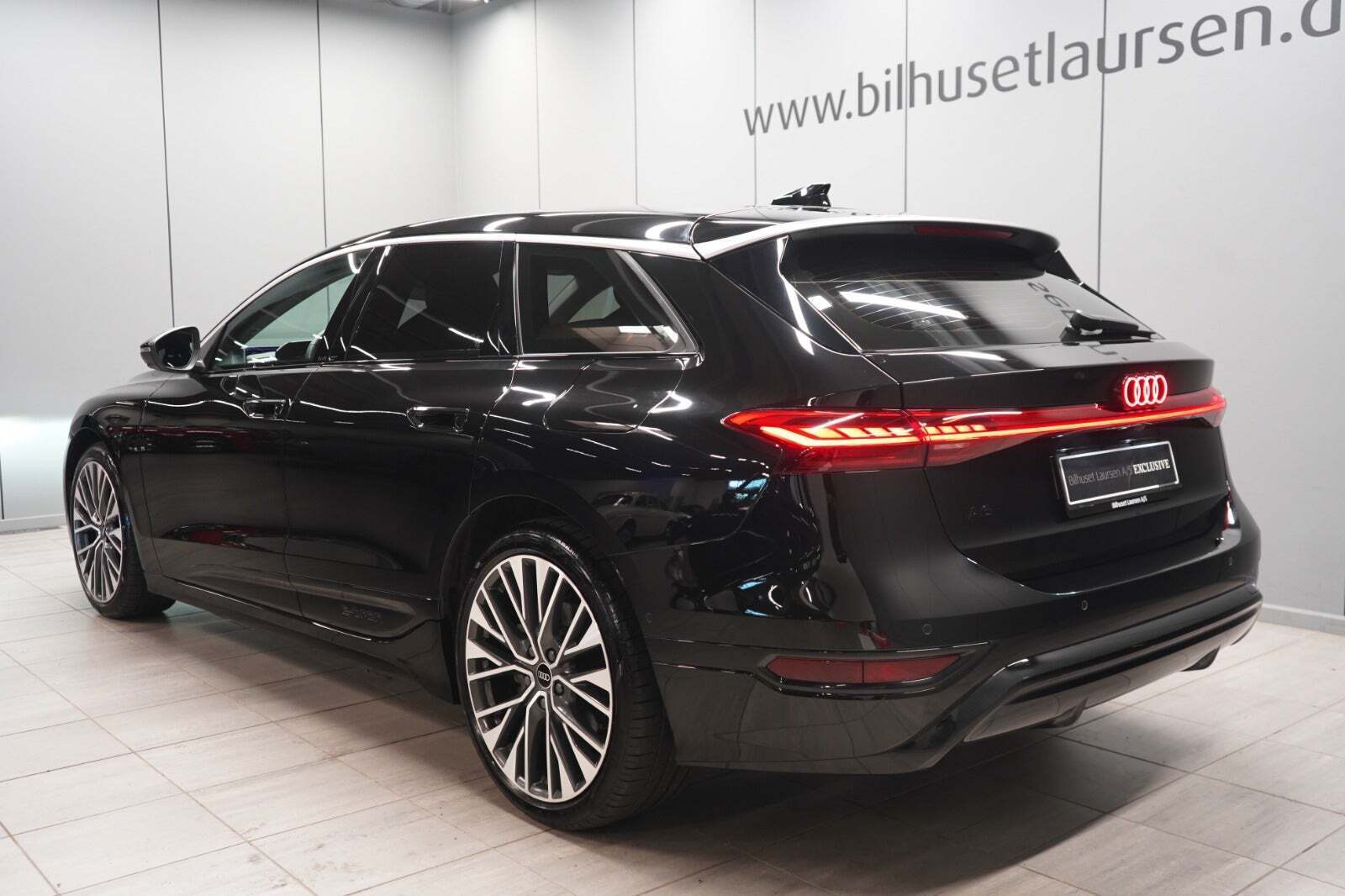 Sort Audi A6 e-tron fra 2025