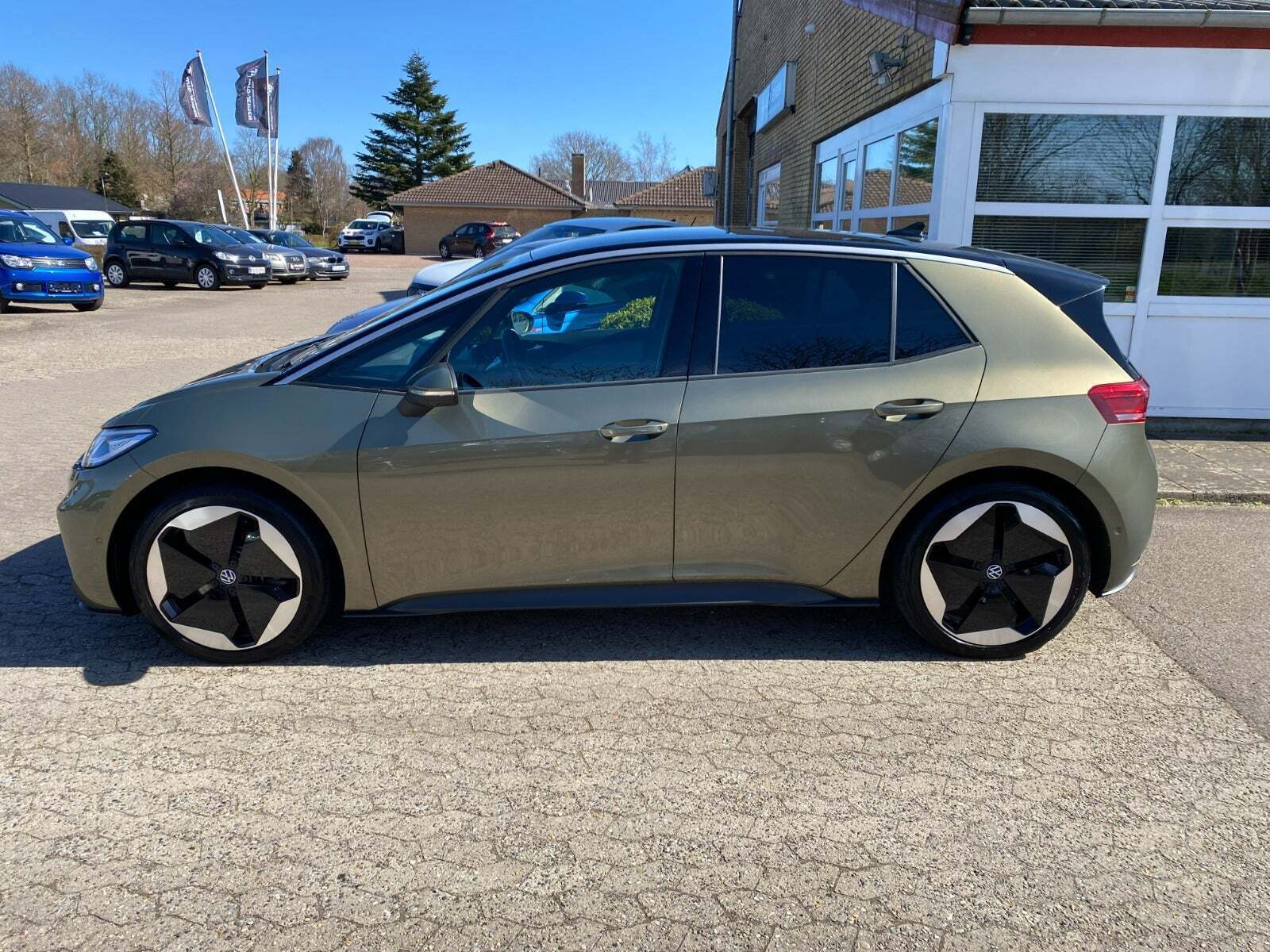 Grøn VW ID.3 fra 2023