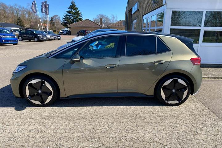 Grøn VW ID.3 fra 2023