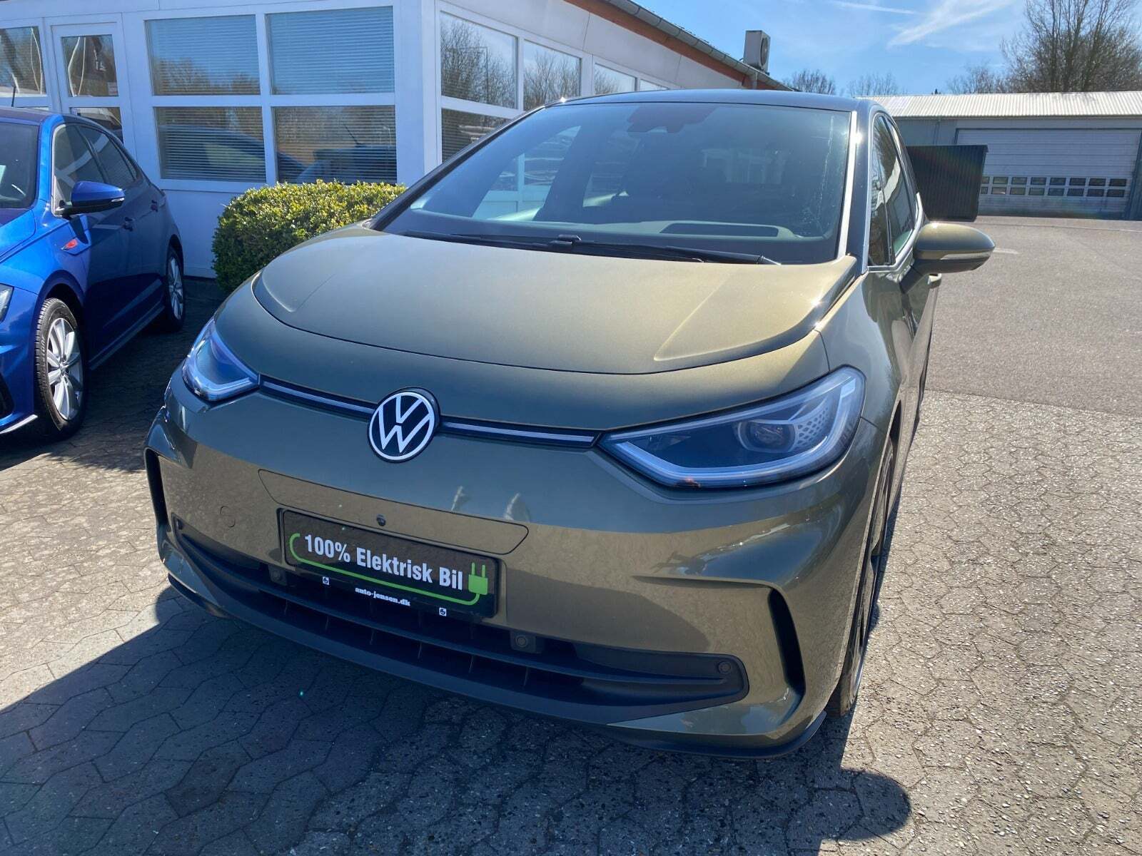 Grøn VW ID.3 fra 2023